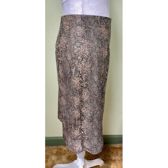 Vintage New York City Design Co Women's Size 12 Snakeskin Print Pencil Skirt - Picture 8 of 8